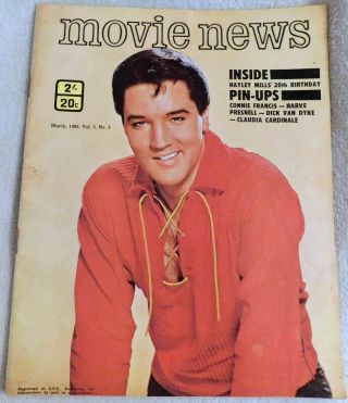 Movie News - March 1966 - Volume 2 Number 3 - Australian Mag -
