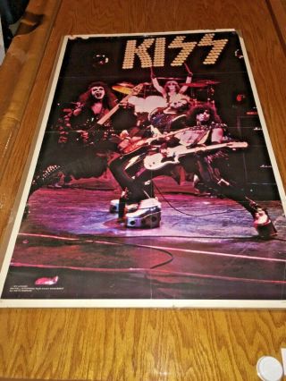 KISS Alive 1975 Boutwell Concert Poster Hard to Find. 2