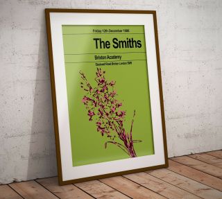 The Smiths 1986 Last Concert Three Print Options or Framed Poster EXCLUSIVE 3