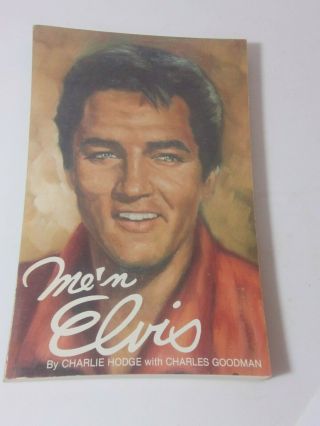 Vintage Elvis Candid Photos Book 1st Ed Charlie Hodge Me N Elvis