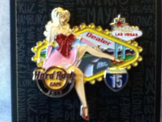 Hard Rock Cafe Pin Las Vegas Girl Pinsanity V Dealer 2019 2
