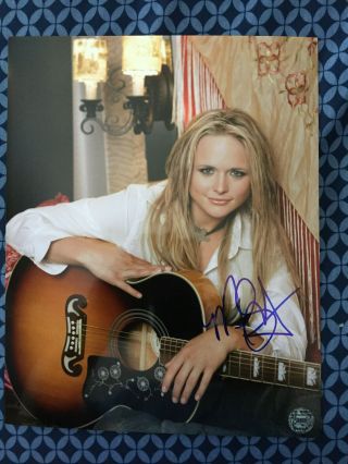 Miranda Lambert Signed Autograph 8 X 10 Photo