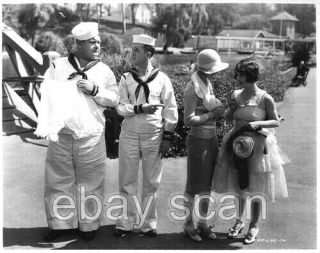 Stan Laurel And Oliver Hardy Comedy Team 8x10 Photo Lhh - 4