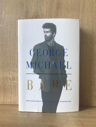 George Michael Bare Hardback Book Uk P&p