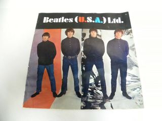 Vintage Beatles (u.  S.  A. ) Ltd.  Concert Tour Program (a8)