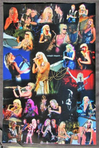 2011 Mindy Abair Concert Poster - Autographed
