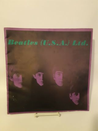 Beatles (u.  S.  A. ) Ltd.  1964 Vintage Concert Tour Program