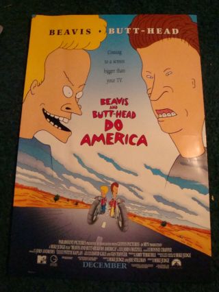 Beavis And Butt - Head Do America - Movie Poster (december)