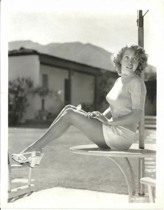 Fcj 12728d Diana Lewis Us B/w Photo 8x10