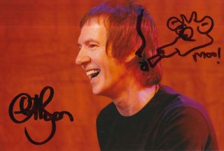 Clint Boon Hand Signed 12x8 Photo Inspiral Carpets 1.