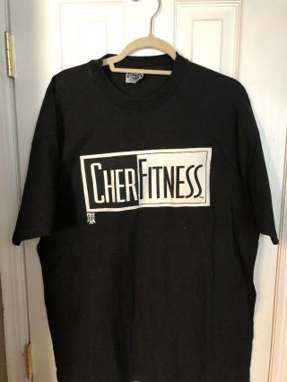 Vintage Extremely Rare Cher Fitness Promo Shirt