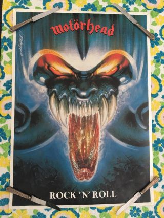 Motorhead Rock ‘n Roll Poster Lemmy