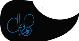 CHUCK D Hip - Hop RAP PUBLIC ENEMY Music Signed Autographed Guitar Pickguard 4