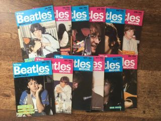 The Beatles Book Monthly - 1986 - Complete Year - 12 Magazines