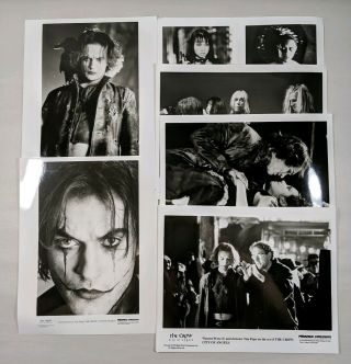 The Crow City Of Angels (1996) Movie Media Press Kit Photos Set Of 9