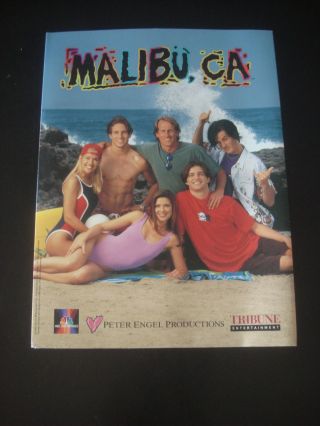 Malibu,  Ca Tv Show Press Kit Photo Credit Sheet & 7 Slides