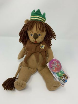 The Wizard Of Oz Cowardly Lion Plush With Tag Enesco Brand
