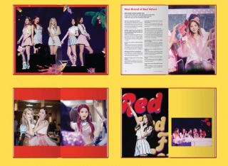Kpop Red Velvet 1st Concert Red Room Photobook 160 Pages,