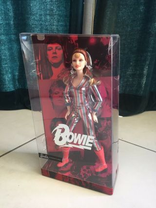 Gorgeous David Bowie As Ziggy Stardust Barbie Doll Mattel Fxd84 2019 In Hand