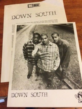 Down South Vintage Hip Hop Promo Pic Rap Promo Material