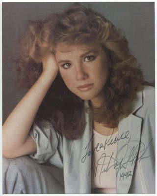 Melissa Gilbert Signed 8x10 Inch Photo Autographed Little House On The Prairie