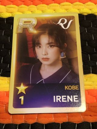 Red Velvet Irene Arena Tour Kobe Redmare Photocard Official Goods Red Mare