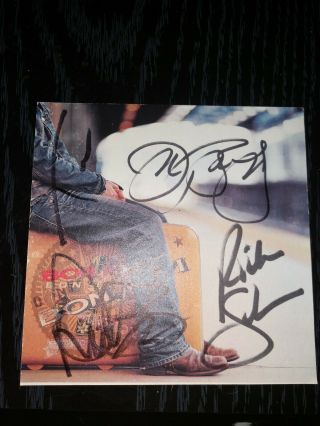 Bon Jovi,  R.  Sambora,  Phil X,  D.  Bryan Autographs Insert Of - This Left Feels Right