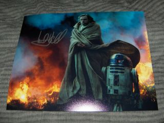 Mark Hamill Luke Skywalker Star Wars Signed 8x10 Photo 2