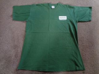 Oasis Local Crew T Shirt Obtained From A Crew Member 11 June 2009 Sunderland