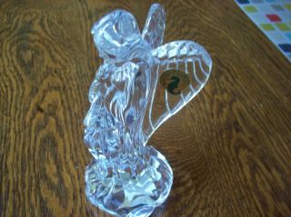 02425 Waterford Crystal Nativity Angel With Horn Figurine No.  4