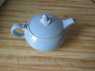 Luray Tea Pot,  Light Blue,  Vintage