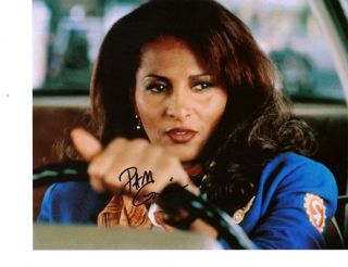 Pam Grier Jackie Brown In Person Signed 8x10 Photo At Hshow