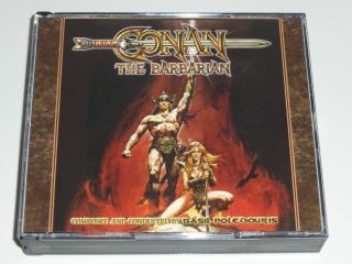 Conan The Barbarian Basil Poledouris Complete Soundtrack 3cd Set Intrada 2012