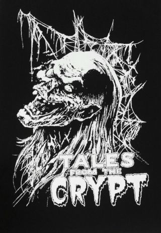 Tales From The Crypt Back Patch Tapestry Screen Print 11x17 Crypt Keeper Creeper