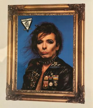Alice Cooper Special Forces Record Store Promo Poster 1981 - Nm 30 " X 23.  5 "
