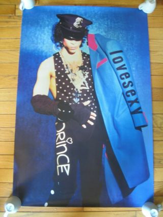 Prince - Lovesexy Promo Poster Wb 1988 35 X 23 Ex.  Love Sexy 88