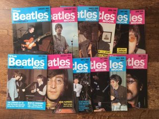 The Beatles Book Monthly - 1985 - Complete Year - 12 Magazines
