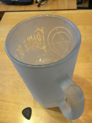 Cradle of Filth Glass Beer Stein VERY RARE Collectors Item 3