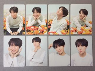 Bts - J - Hope - Mini Photocard Full Set Of 8 - Love Yourself - Japan Ver.
