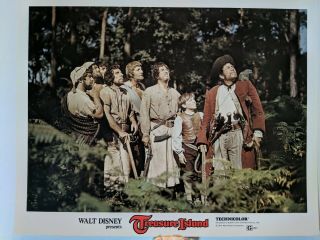 Walt Disney ' s Treasure Island 1975 Lobby Card Set 3