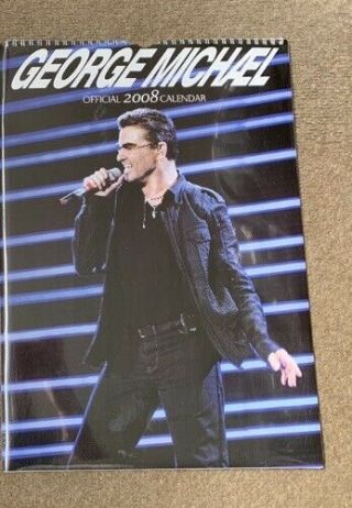 George Michael Official 2008 Calendar