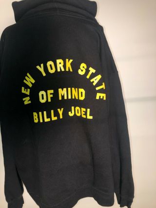 Official Billy Joel York State Of Mind Full Zip Concert Tour Hoodie 2XL 2