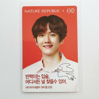 Exo X Nature Republic Exo Edition Promotional Limited Photocard