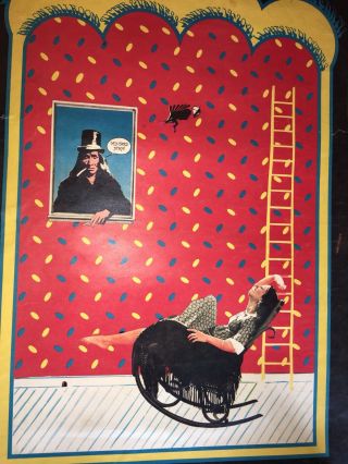 1968 FAMILY DOG POSTER “ROCKING CHAIR” By Robert Fried,  featuring GENESIS, . 2