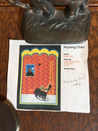 1968 FAMILY DOG POSTER “ROCKING CHAIR” By Robert Fried,  featuring GENESIS, . 7