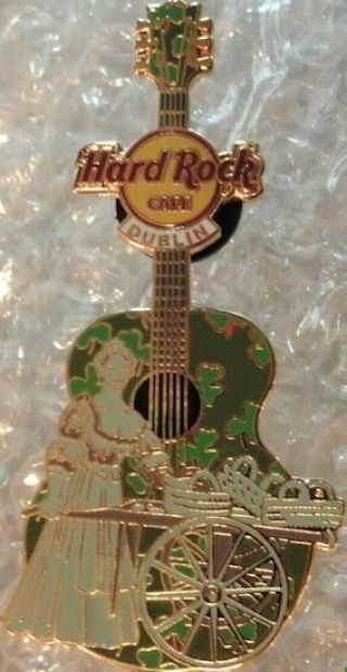 Hard Rock Cafe DUBLIN 2014 Molly Malone Statue Guitar PIN Version 2 HRC 86790 2