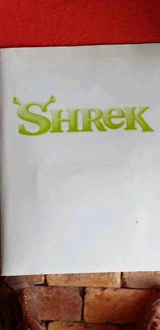 Shrek Movie Press Kit Pack With Photo Cd Etc