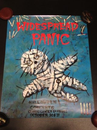 Widespread Panic Fox Athens Classic Center Oct.  30,  31 1995 Poster