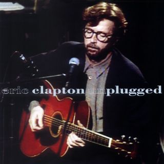 Album Covers - Eric Clapton - Unplugged (1992) Album Cover Poster 24 " X 24 "