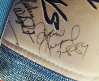 Kitty Wells,  Jean Shepard,  Bobby & Johnny Wright,  Jimmy Dickens Autographed Hat 4